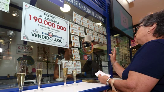 La administración de loterías 54 de Las Palmas de Gran Canaria donde se vendió el boleto La administración de loterías 54 de Las Palmas de Gran Canaria donde se vendió el boleto