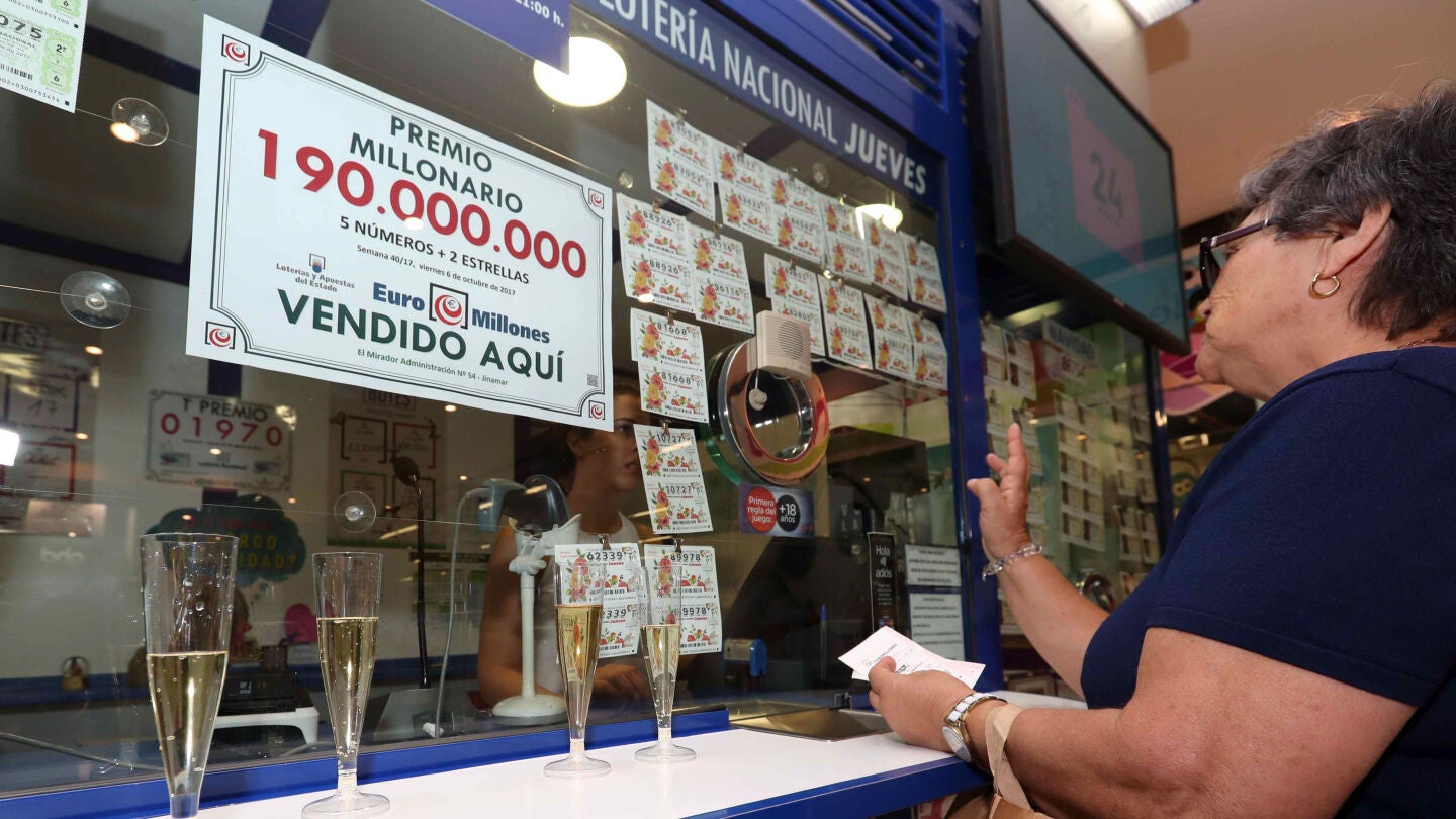 La administraci&oacute;n de loter&iacute;as 54 de Las Palmas de Gran Canaria donde se vendi&oacute; el boleto