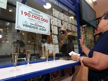 La administración de loterías 54 de Las Palmas de Gran Canaria donde se vendió el boleto La administración de loterías 54 de Las Palmas de Gran Canaria donde se vendió el boleto