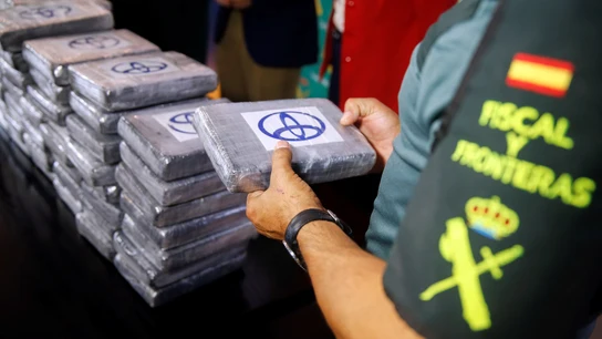 Imagen de archivo de otra operación contra el tráfico de drogas Imagen de archivo de otra operación contra el tráfico de drogas