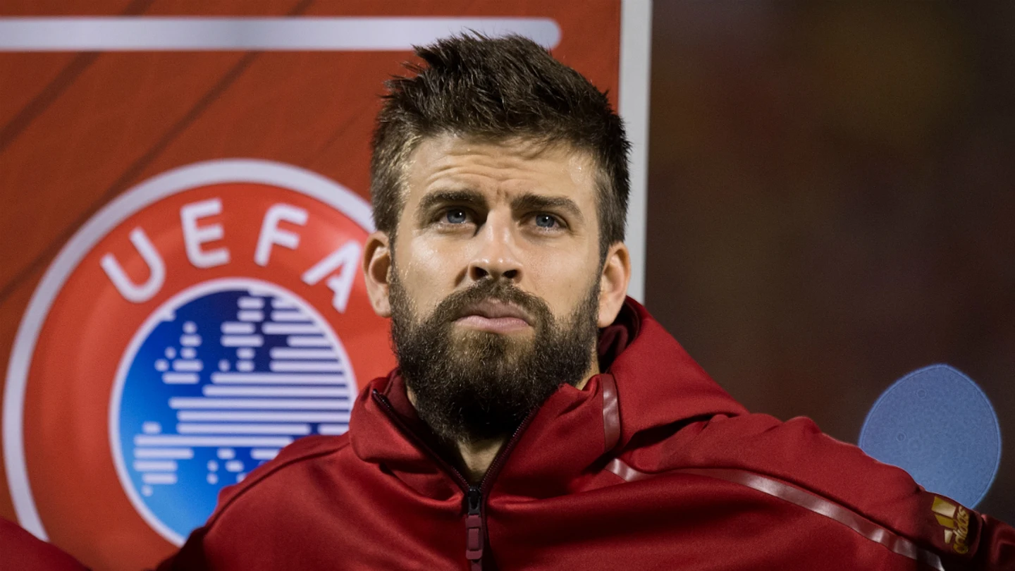 Piqué, con España Piqué, con España