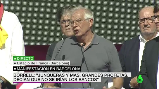 El expresidente del Parlamento Europeo Josep Borrell El expresidente del Parlamento Europeo Josep Borrell