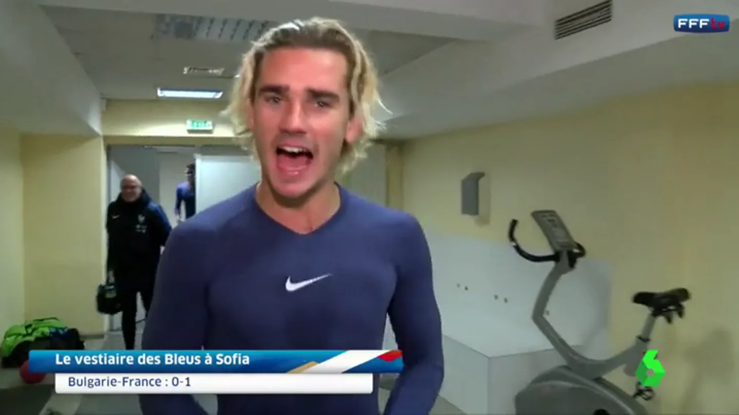 Griezmann, Varane y compañía se desatan tras la victoria de Francia contra Bulgaria Griezmann, Varane y compañía se desatan tras la victoria de Francia contra Bulgaria