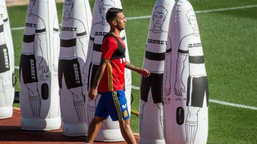 Jonathan Viera, con la Selección