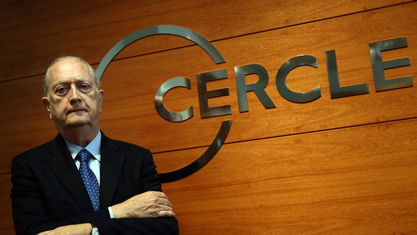 El presidente del C&iacute;rculo de Econom&iacute;a, Juan Jos&eacute; Brugera