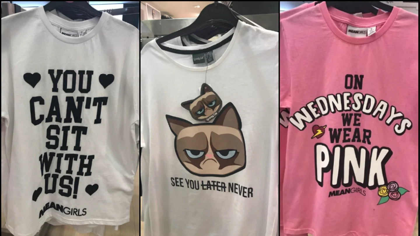Polémicas camisetas de venta en Primark Polémicas camisetas de venta en Primark