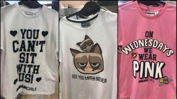 Polémicas camisetas de venta en Primark