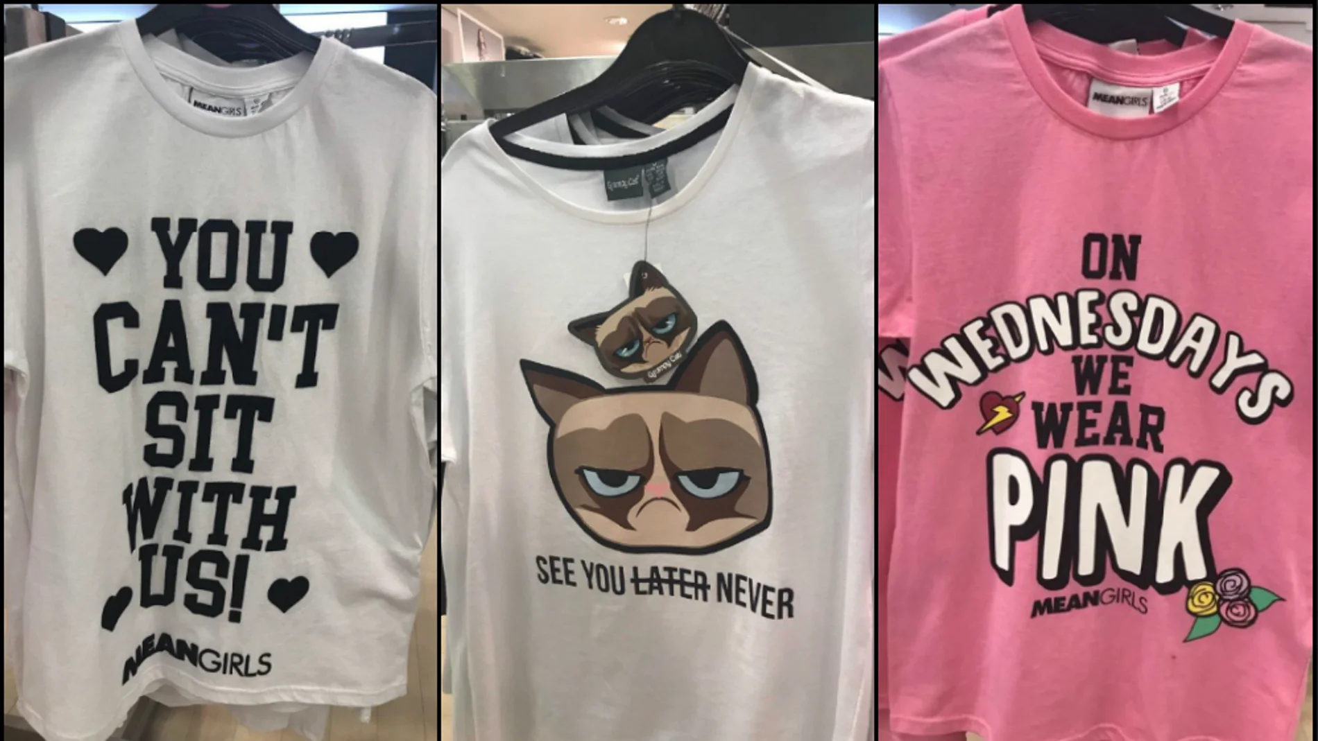 Polémicas camisetas de venta en Primark