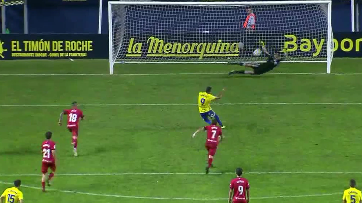 Sergio Herrera para un penalti Sergio Herrera para un penalti