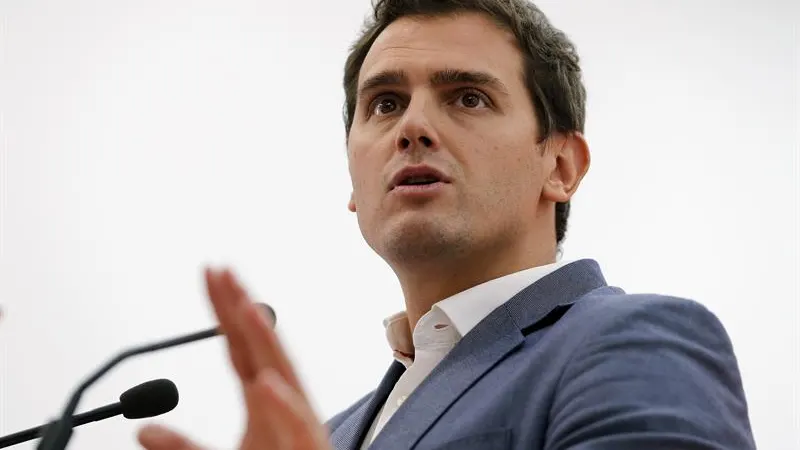 El líder de Ciudadanos, Albert Rivera El líder de Ciudadanos, Albert Rivera