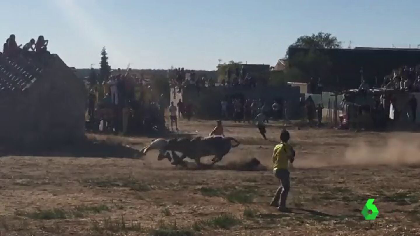 Un muerto y un herido grave durante un encierro en Valfermoso de Taju&ntilde;a
