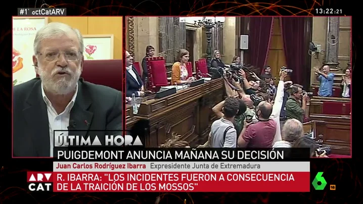 Rodríguez Ibarra, en Al Rojo Vivo Rodríguez Ibarra, en Al Rojo Vivo