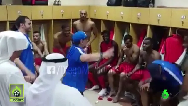 &iexcl;Vaya show de Maradona!