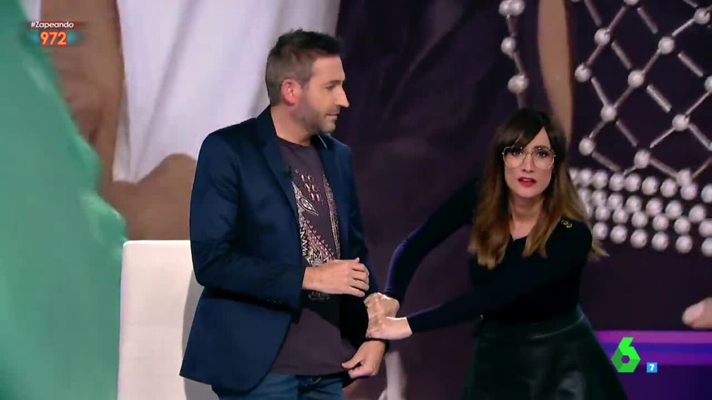 El fuerte car&aacute;cter de Ana Morgade evita que Frank Blanco ense&ntilde;e los abdominales
