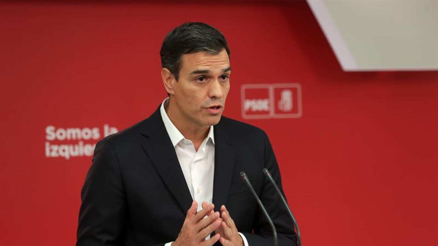 El secretario general del PSOE, Pedro S&aacute;nchez