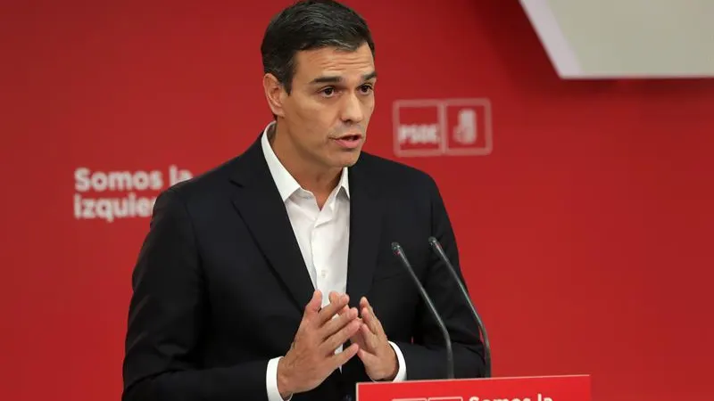 El secretario general del PSOE, Pedro Sánchez