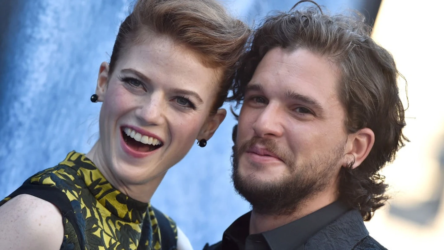 Kit Harington y Rose Leslie Kit Harington y Rose Leslie