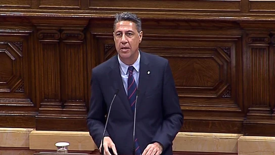 Xavier García Albiol responde a Puigdemont en el Parlament Xavier García Albiol responde a Puigdemont en el Parlament
