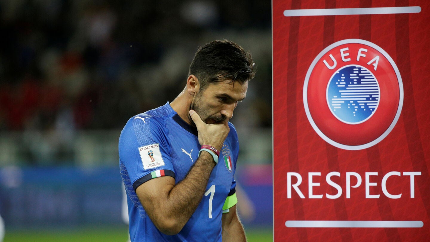 Buffon buscar&aacute; con Italia el pase al Mundial