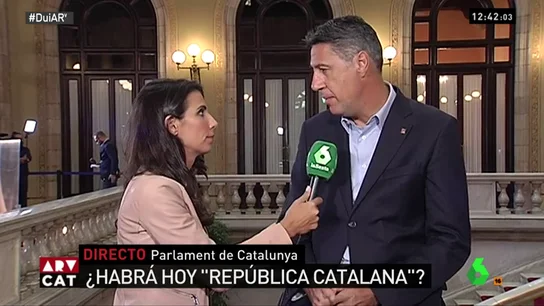 Xavier García Albiol, en Al Rojo Vivo Xavier García Albiol, en Al Rojo Vivo