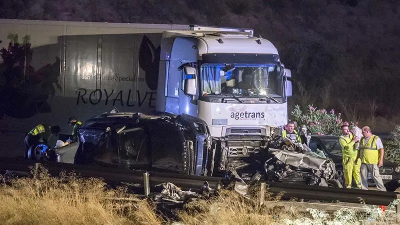accidente de tráfico en Murcia