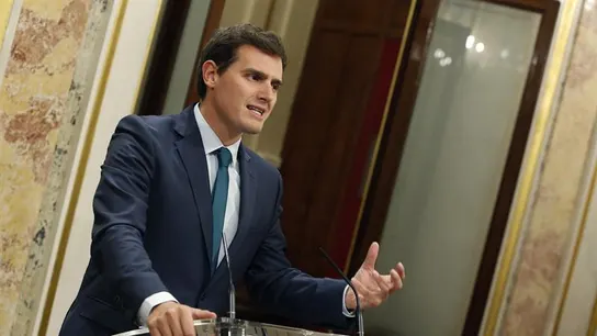 Albert Rivera en el Congreso de los Diputados Albert Rivera en el Congreso de los Diputados