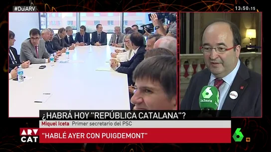 Carles Puigdemont, en Al Rojo Vivo Carles Puigdemont, en Al Rojo Vivo