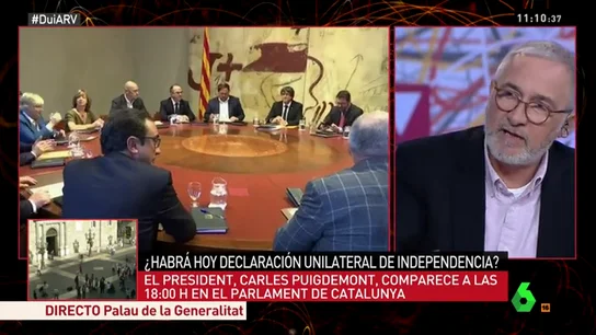 Xavier Sardà, en Al Rojo Vivo Xavier Sardà, en Al Rojo Vivo