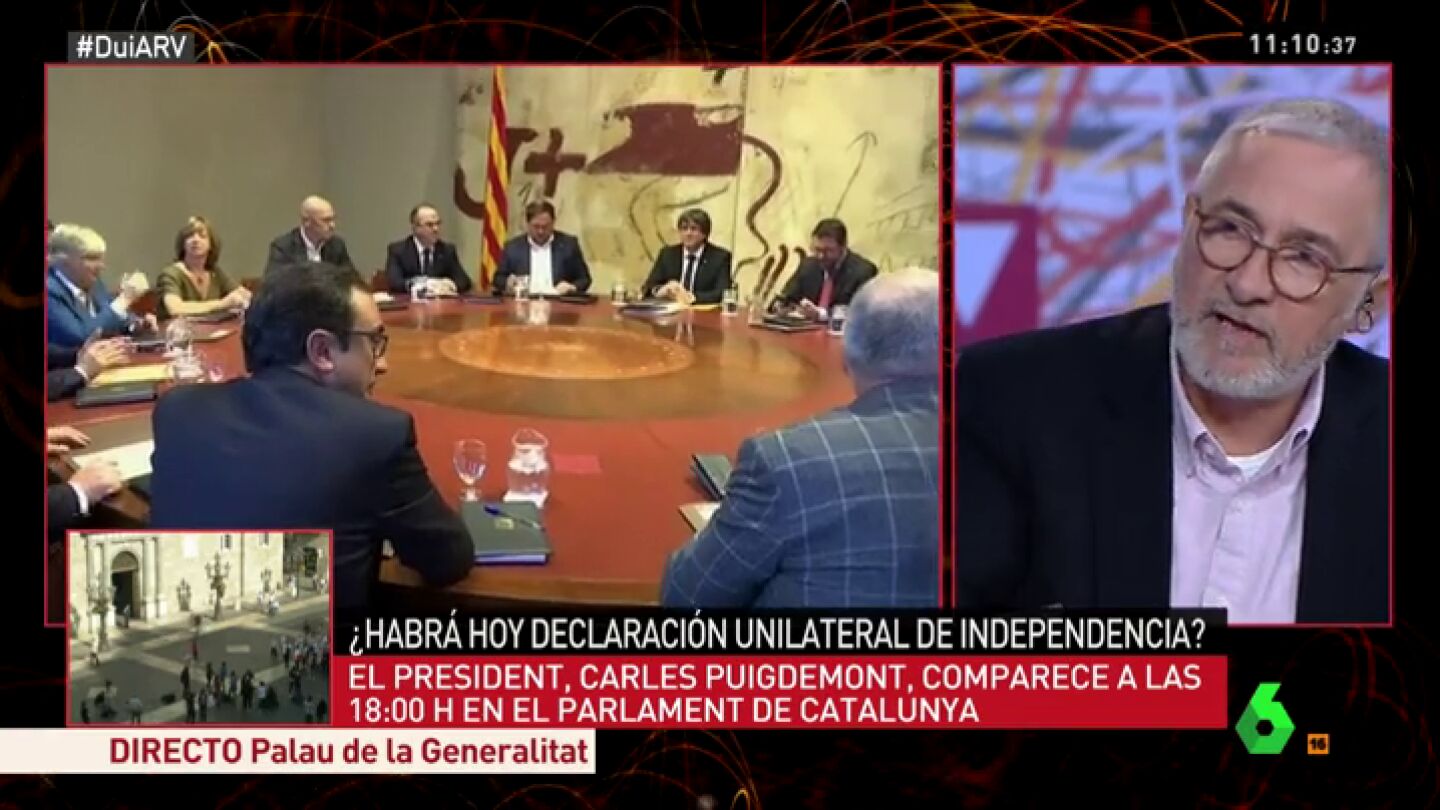 Xavier Sard&agrave;, en Al Rojo Vivo