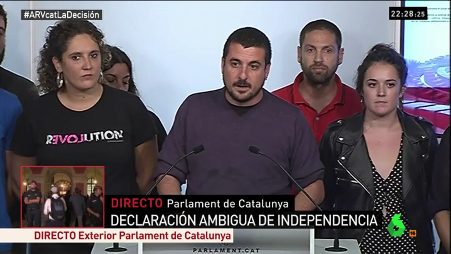 Representantes de la CUP Representantes de la CUP
