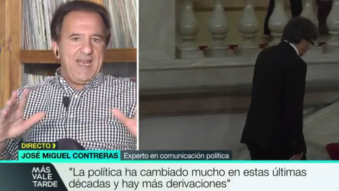 José Miguel Contreras, experto en comunicación política
