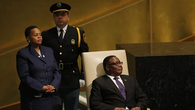 El presiente de Malaui, Peter Mutharika El presiente de Malaui, Peter Mutharika