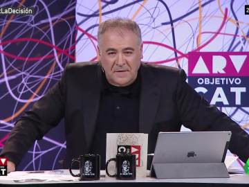 Antonio García Ferreras en la mesa de ARV Objetivo CAT Antonio García Ferreras en la mesa de ARV Objetivo CAT