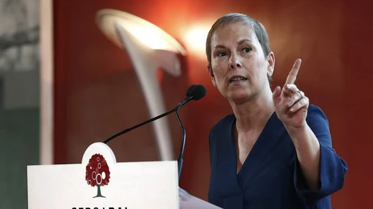 Uxue Barkos en una imagen de archivo Uxue Barkos en una imagen de archivo