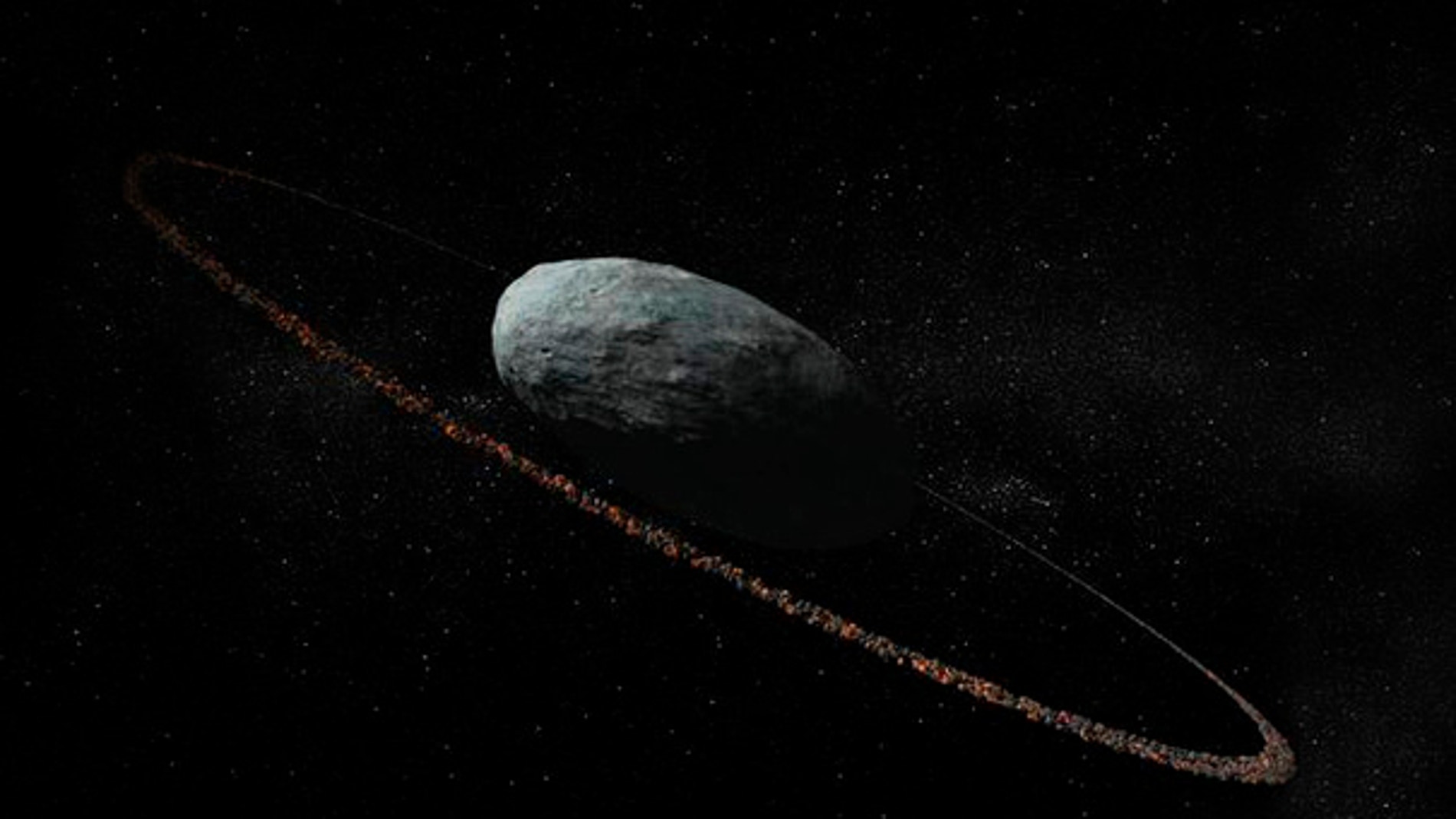 El planeta enano Haumea tiene un anillo