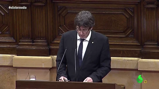 Carles Puigdemont en El Intermedio Carles Puigdemont