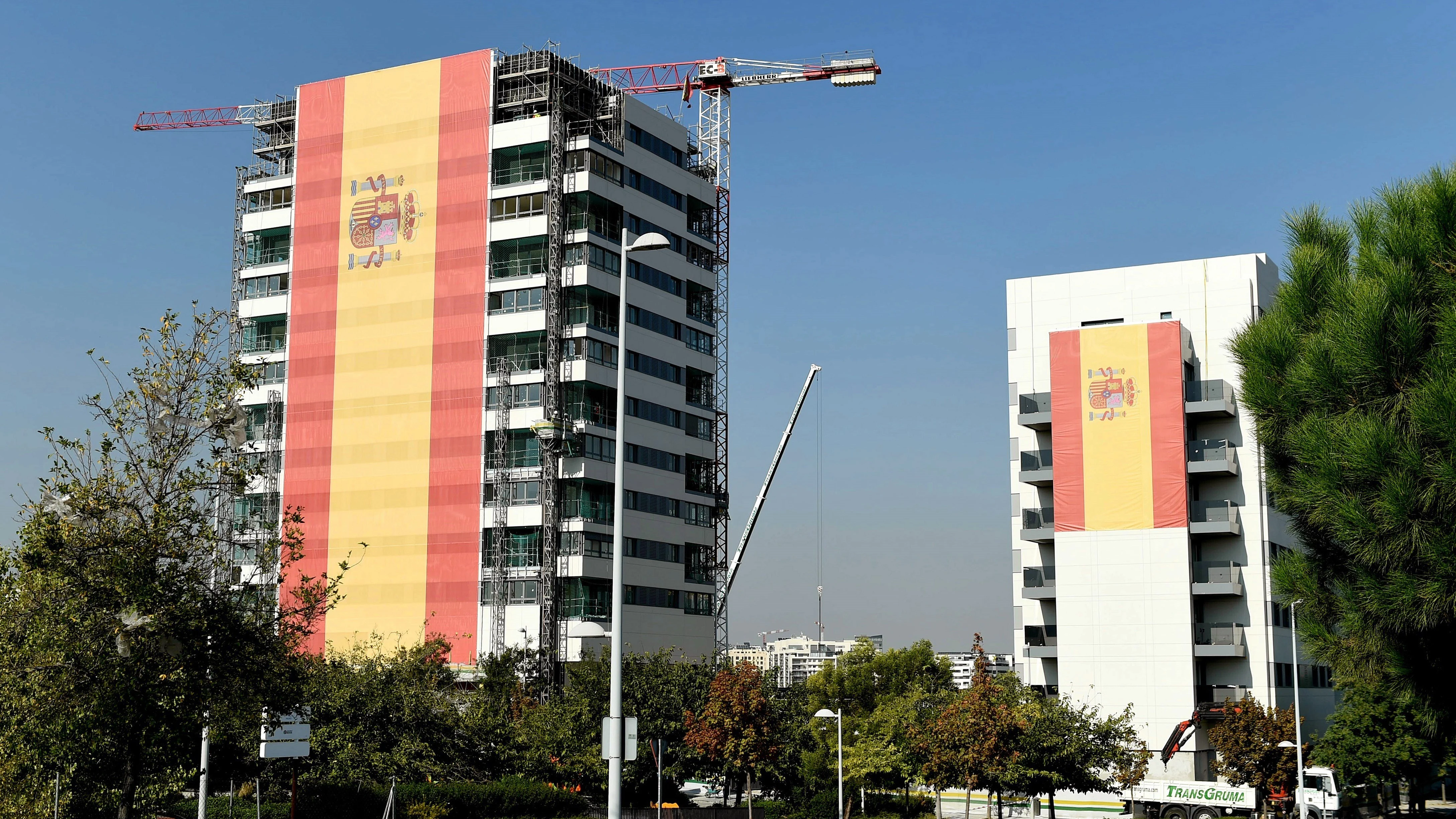 La bandera de España más grande jamás fabricada