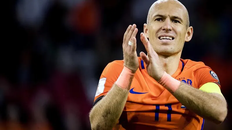 Robben, tras el partido contra Suecia