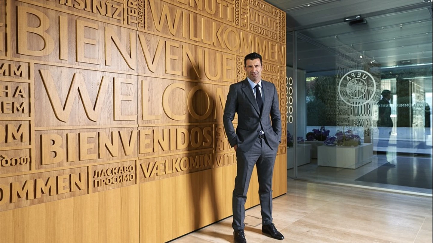 Luis Figo, nuevo asesor de la UEFA Luis Figo, nuevo asesor de la UEFA