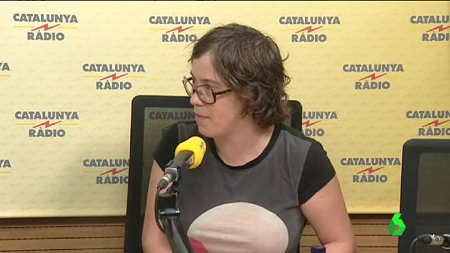La diputada de la CUP Eul&agrave;lia Reguant