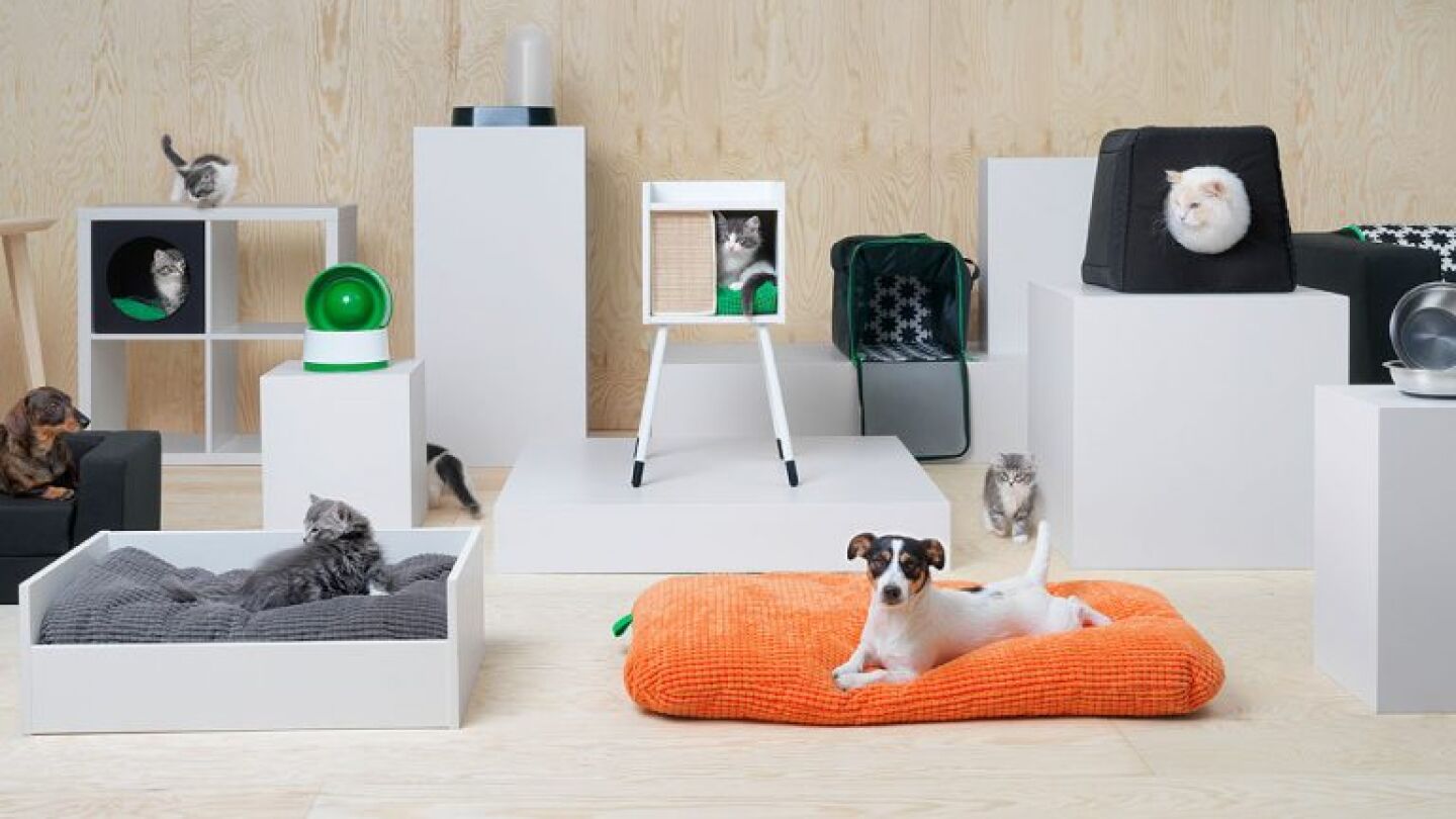 La colecci&oacute;n 'Lurving' de Ikea, una l&iacute;nea de muebles ideada para mascotas
