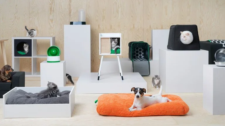 La colección 'Lurving' de Ikea, una línea de muebles ideada para mascotas