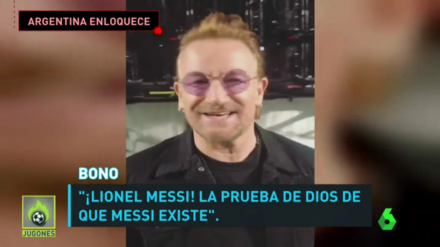 Así se vivió el triunfo de Argentina en pleno concierto de U2 en Buenos Aires Así se vivió el triunfo de Argentina en pleno concierto de U2 en Buenos Aires