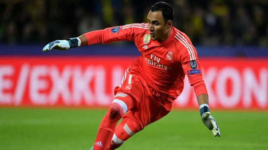 Keylor Navas durante un partido  Keylor Navas durante un partido