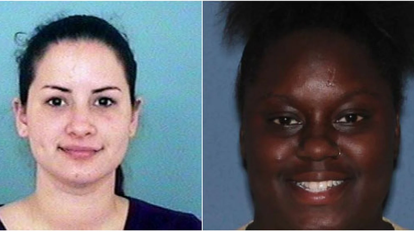 Gabriella Del Carmen Garcia e Fatina Saywer, las dos mujeres detenidas Gabriella Del Carmen Garcia e Fatina Saywer, las dos mujeres detenidas