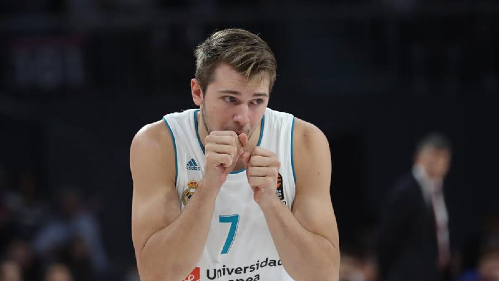 Luka Doncic, en un momento del encuentro.
