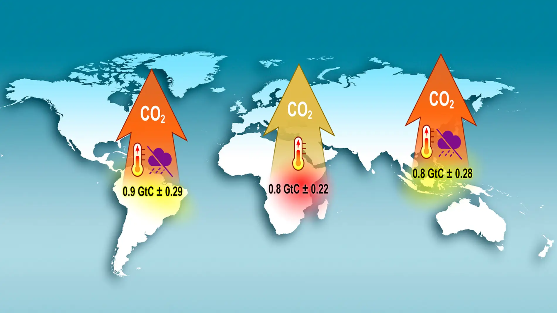 La NASA difunde los datos mundiales del ciclo del CO2 visto desde el espacio