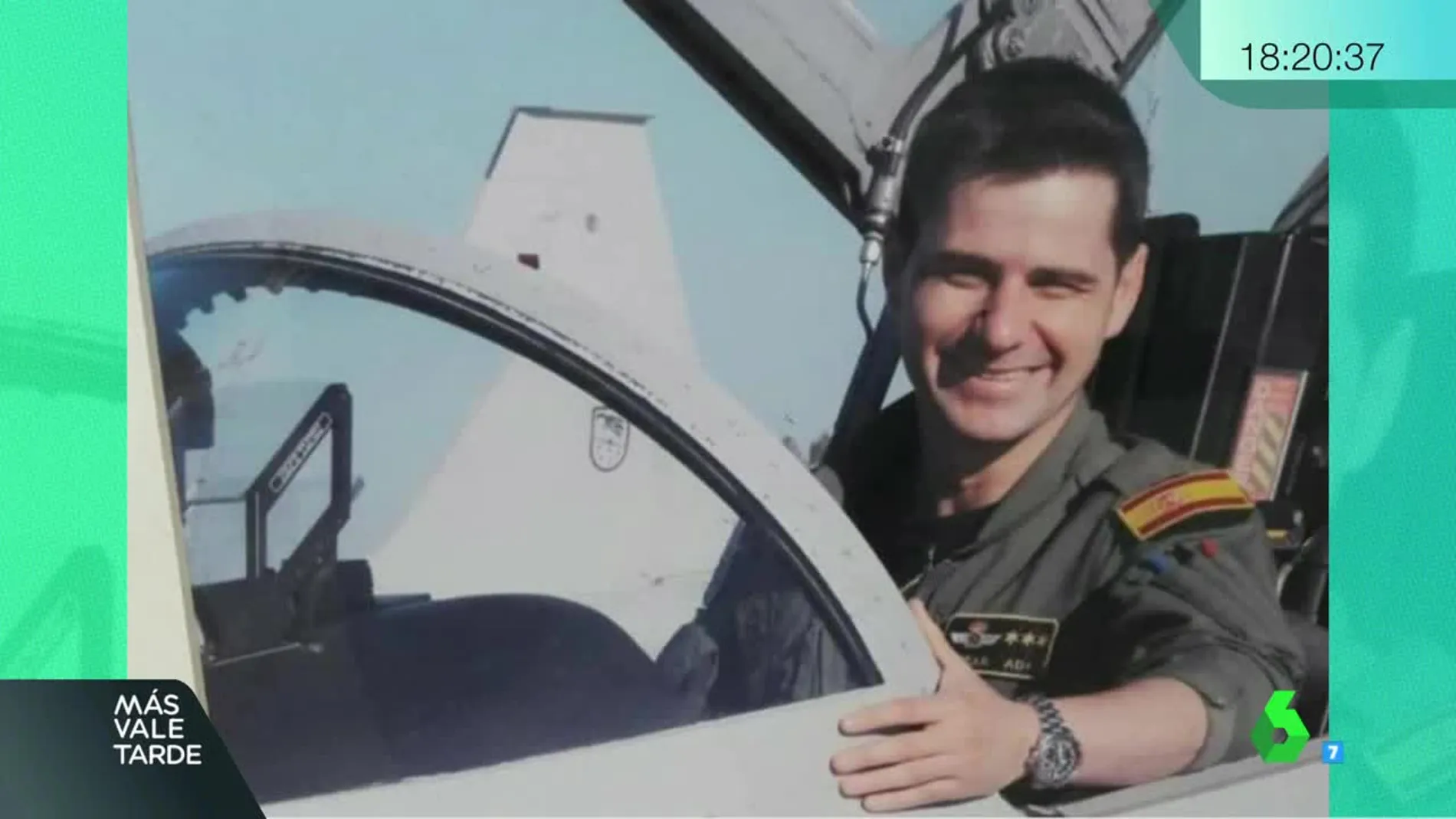 Borja Aybar, el piloto fallecido tras estrellarse con un caza en Albacete