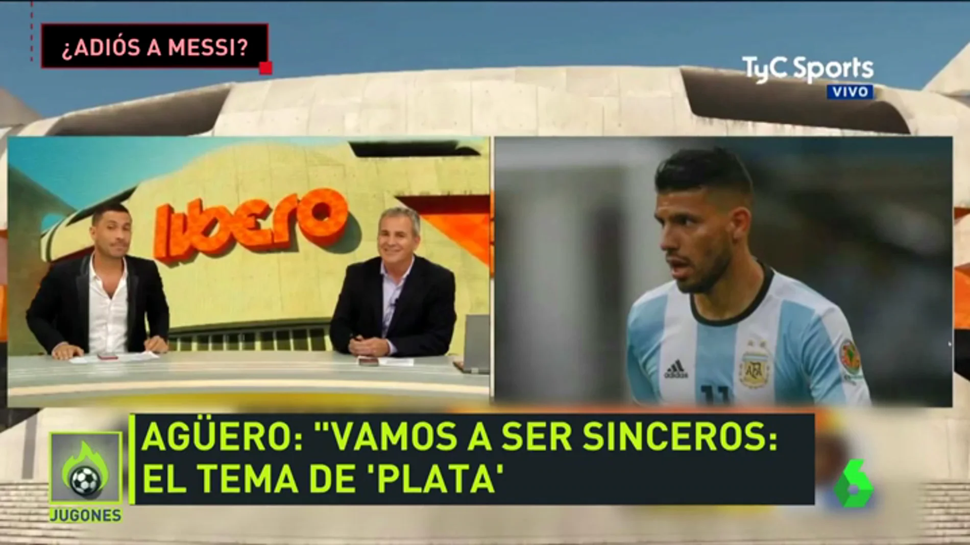 Agüero confirma que el City está al 'acecho' de Messi