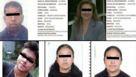 Im&aacute;genes de la familia hallada muerta en su casa en M&eacute;xico
